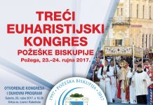 Proglas Trećega euharistijskog kongresa Požeške biskupije