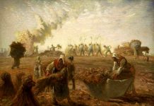 Jean-François Millet, Pabirčenje, 1857.