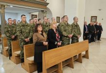Misa za poginule, nestale i preminule branitelje 123. požeške brigade