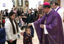 Pepelnica u požeškoj Katedrali