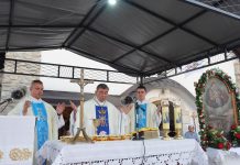 Biskup Ivo predvodio predvečerje Velike Gospe u Kloštru kod Slavonskog Kobaša